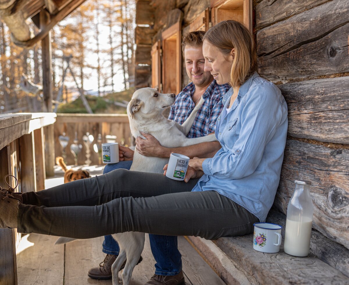 Urlaub mit Hund auf der Hütte | © Urlaub am Bauernhof Kärnten/ Achim Mandler