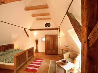 Zimmer im Alten Zollhaus im Südburgenland  | © Urlaub am Bauernhof Burgenland / Familie Krizmanich