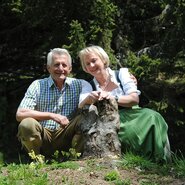 Karl und Herta Weber | © Urlaub am Bauernhof Kärnten/ Almhütte Weber