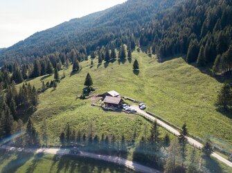 Hof Ansicht von oben | © Urlaub am Bauernhof Kärnten/ Daniel Gollner