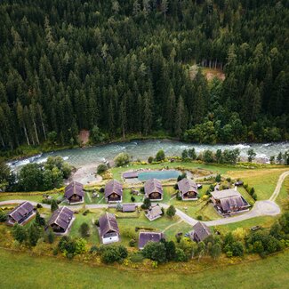 Hof von oben | © Urlaub am Bauernhof Kärnten / Daniel Gollner