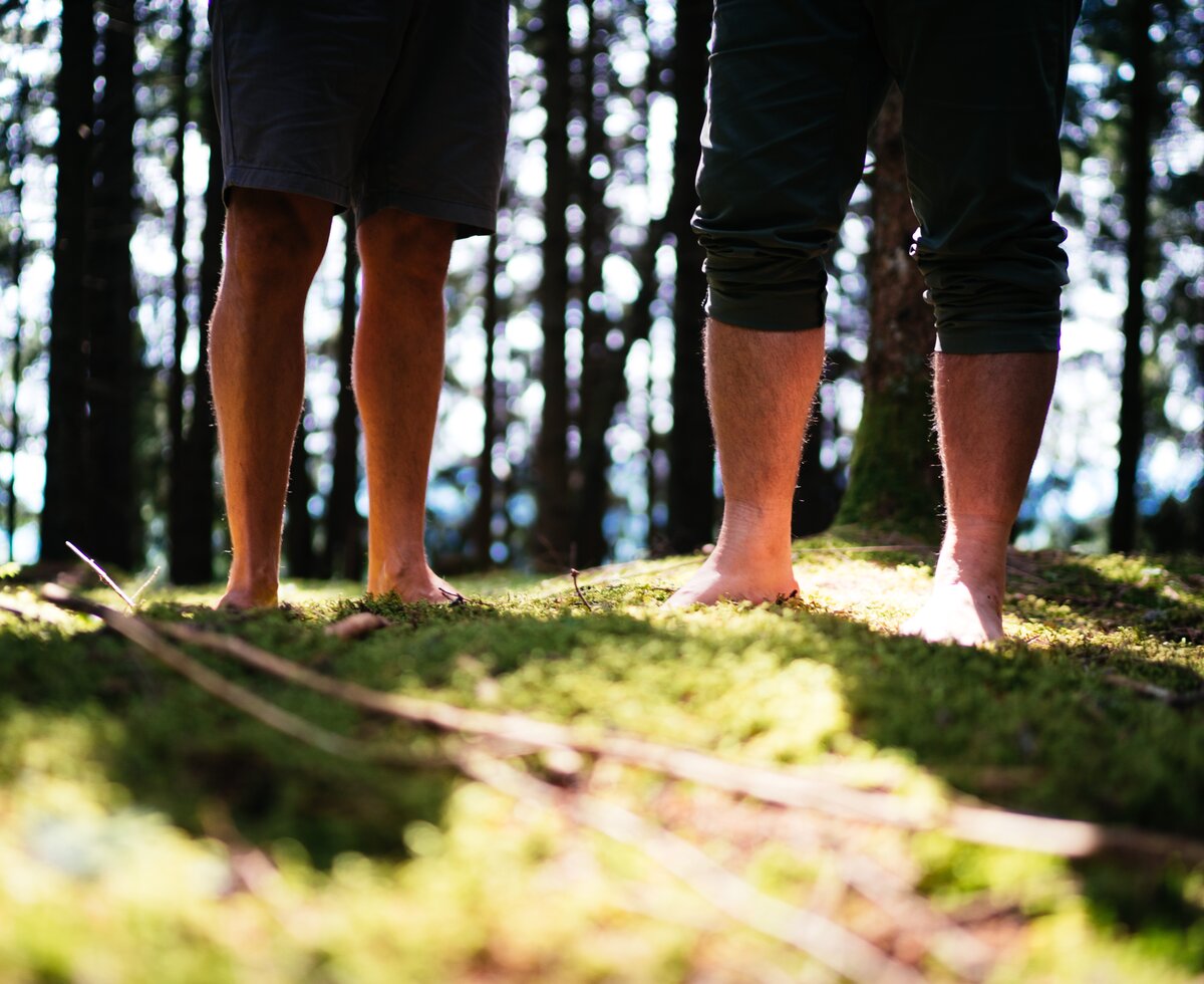 barfuß im Wald | © Urlaub am Bauernhof Kärnten/ Daniel Gollner