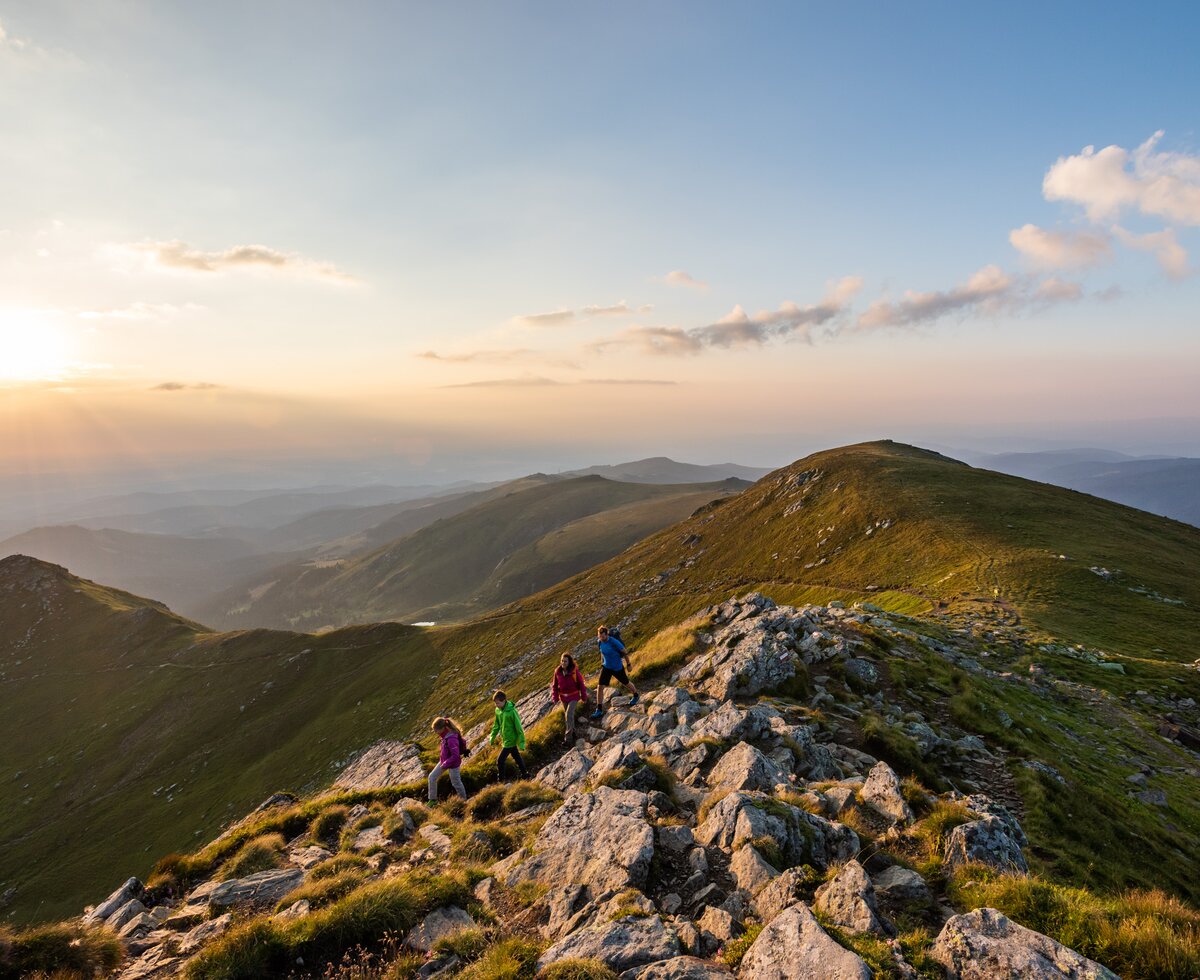 Wanderer auf den Kärntner Bergen | © Franz Gerdl / RML GmbH 