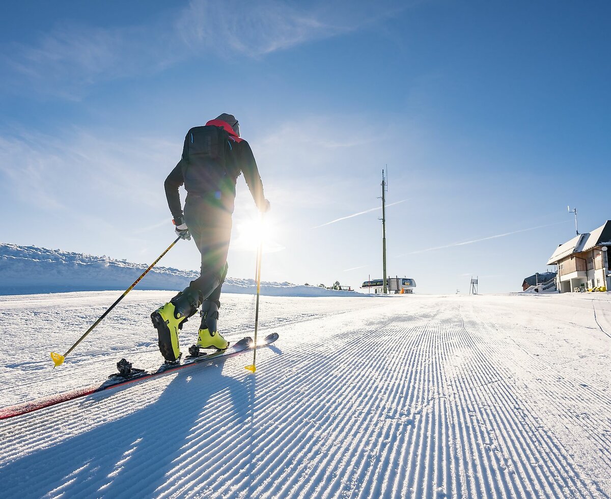 Skitour auf die Gerlitzen Alpe Bergstation | © Michael Stabentheiner/ Region Villach Tourismus GmbH