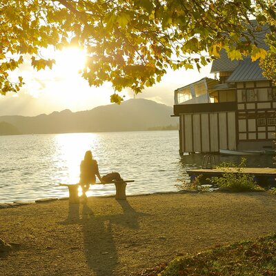 Herbstgenuss auf der Promenade in Klagenfurt | © Franz Gerdl/Kärnten Werbung