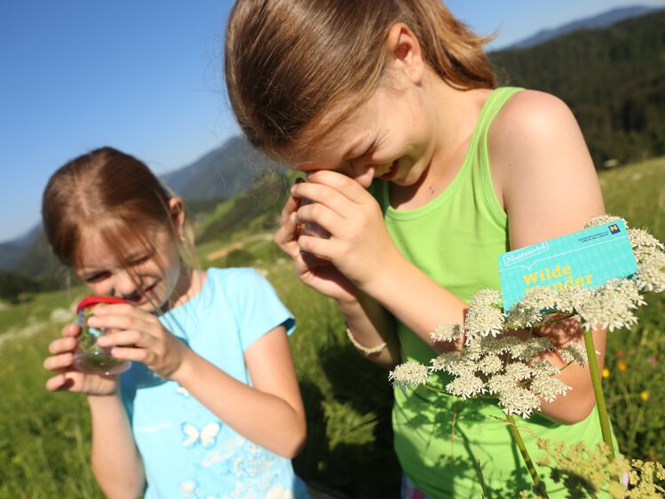 Kinder mit Lupenglas | © Doris Schwarz-König - schwarz-koenig.at