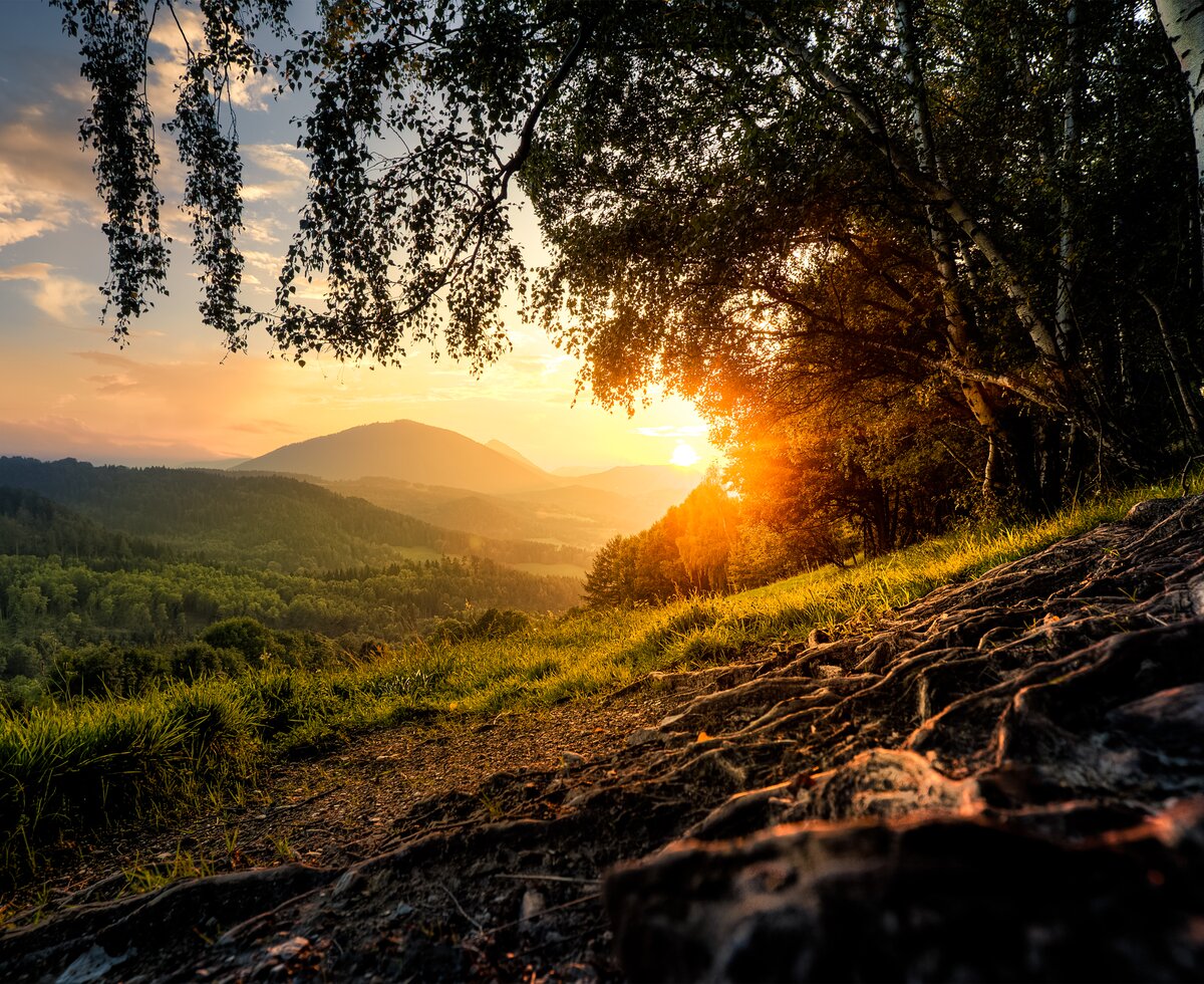 Sonnenuntergang im Sommer in den Wiener Alpen | © Wiener Alpen / Christian Kremsl