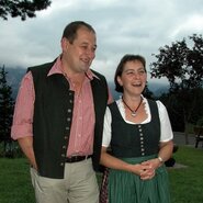 Gastgeber: Katharina und Andreas Graf vom Ferienhof Margarethengut | © Urlaub am Bauernhof Oberösterreich / Katharina und Andreas Graf