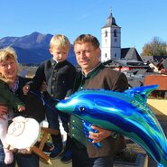 Gastgeber: Familie Linortner vom Reiterhof Suassbauer | © Urlaub am Bauernhof Oberösterreich / Christine und Andreas Linortner