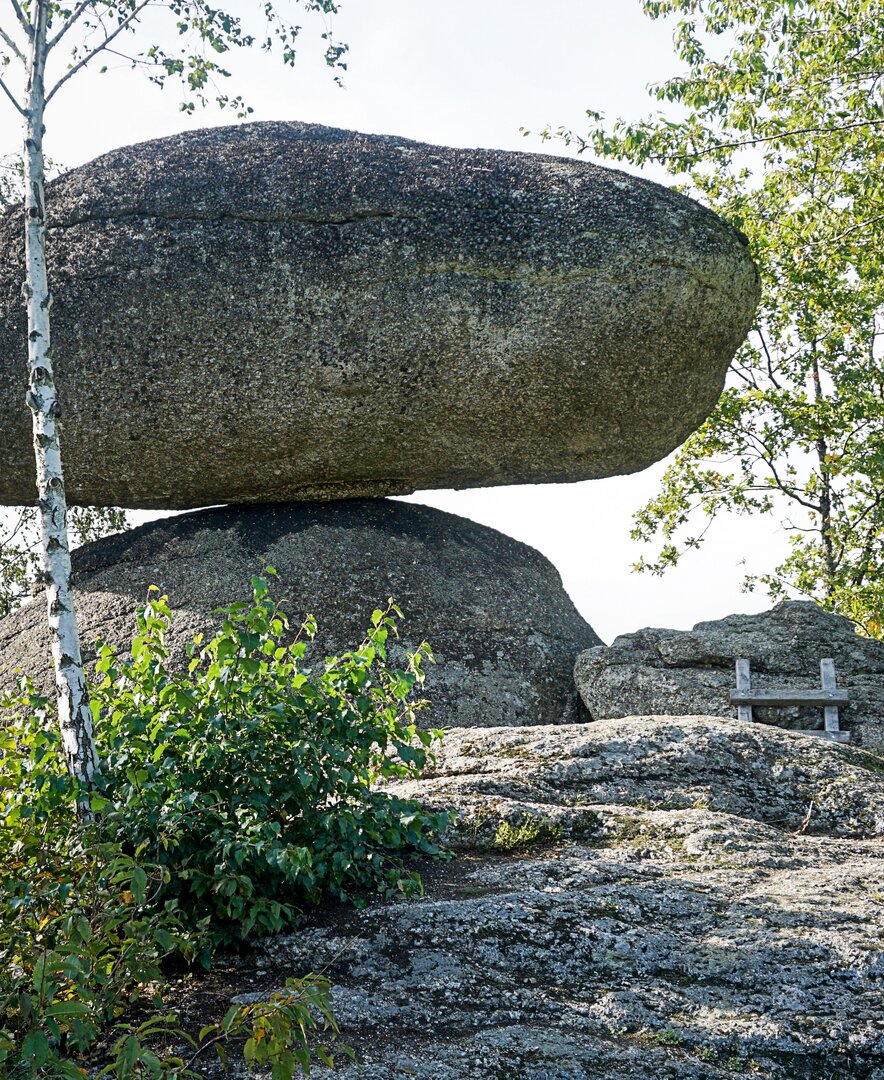 Granitfelsen Wackelstein | © Urlaub am Bauernhof Oberösterreich / Harald Puchegger