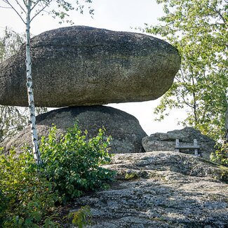 Granitfelsen Wackelstein | © Urlaub am Bauernhof Oberösterreich / Harald Puchegger