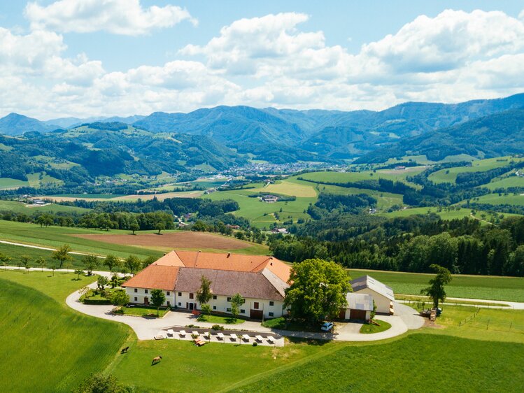 Hochhubergut in Aschach/Steyr, Nationalparkregion Kalkalpen | © Urlaub am Bauernhof Oberösterreich / Daniel Gollner