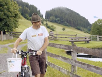 Elmar Huter der Geschichtenerzähler | © Daniel Gollner / Urlaub am Bauernhof