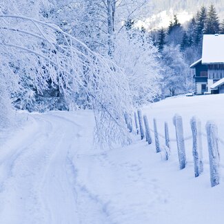 Hof in Winterlandschaft Hüttau | © Urlaub am Bauernhof / Hans Huber