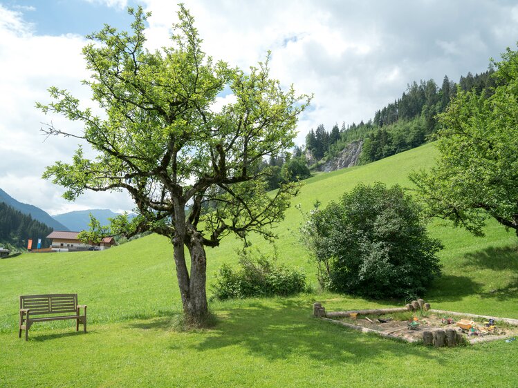 Spielplatz am Biobauernhof Aubauer im Großarltal | © Urlaub am Bauernhof im SalzburgerLand / Matthias Gruber