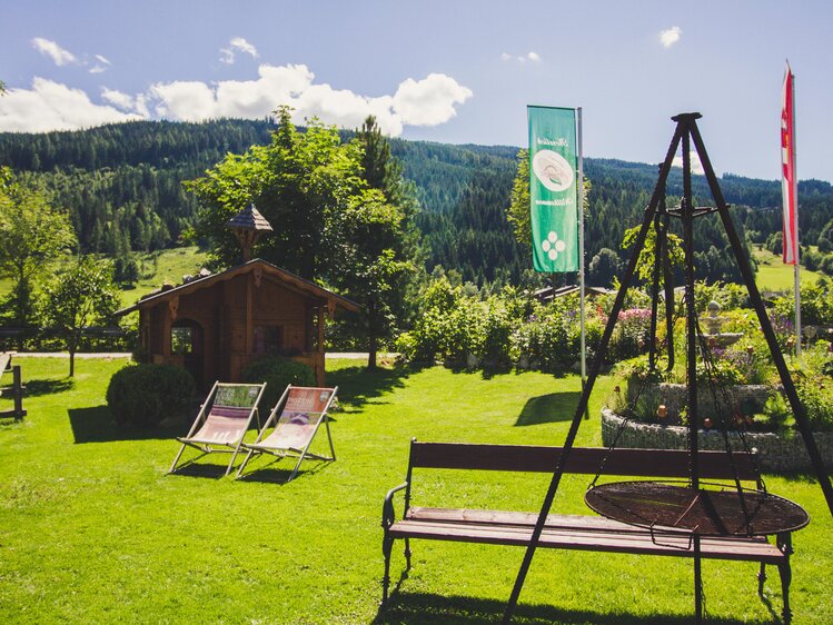 Garten, Ferienbauernhof Arnoldgut in Radstadt, Salzburger Sportwelt | © Urlaub am Bauernhof Salzburger Land / Matthias Gruber