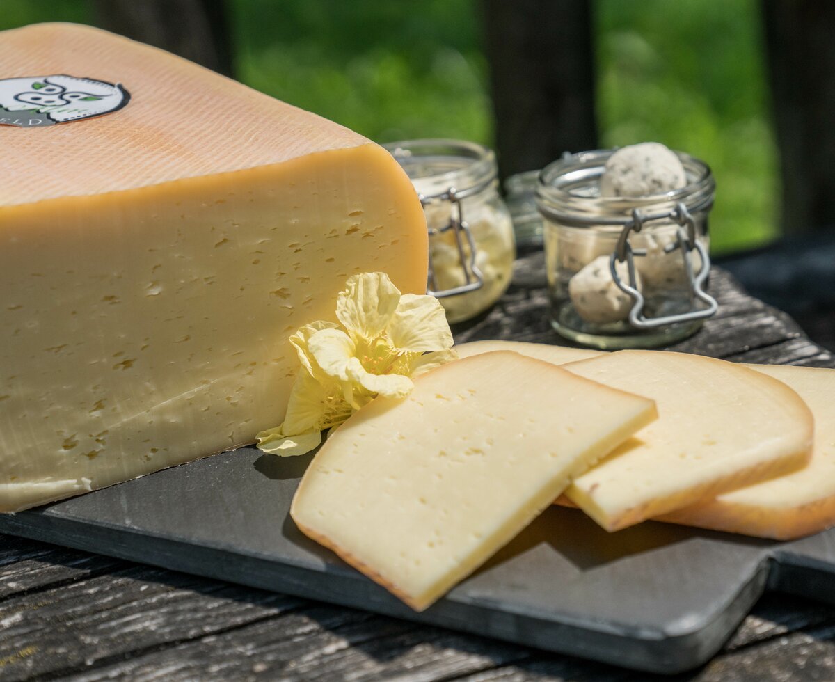 Hofeigener Käse vom Schweizerhof im Gasteinertal | © Urlaub am Bauernhof im SalzburgerLand / Matthias Gruber