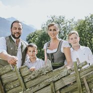 Familie Hutter vom Gaferlgut in Bruck im SalzburgerLand. | © Gaferlgut/Familie Hutter