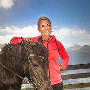 Birgit Islitzer vom Oberegghof in Wagrain, Salzburger Sportwelt | © Urlaub am Bauernhof / Bernd Suppan