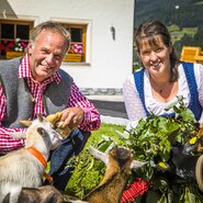 Familie Viehhauser vom Unterrainhof in Kleinarl, Salzburger Sportwelt | © Urlaub am Bauernhof / Bernd Suppan