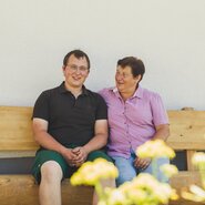 Matthias und Karin Pöllmann vom Stallerbauer in Ried am Wolfgangsee | © Matthias Gruber / Urlaub am Bauernhof im SalzburgerLand