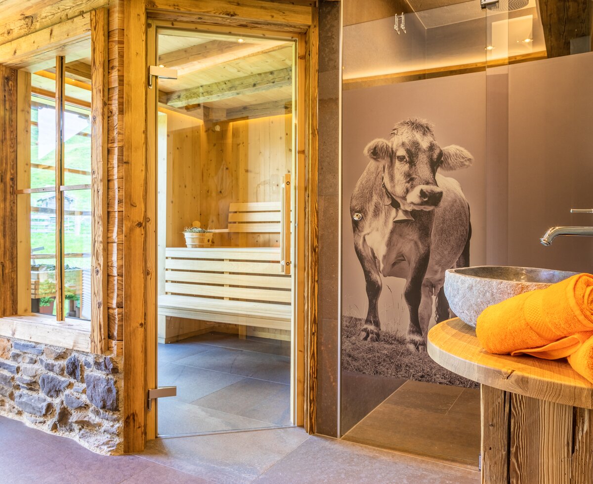 Saunabereich auf der Ederhütte in Maria Alm, Salzburger Land | © Urlaub am Bauernhof Salzburger Land / Bernd Suppan