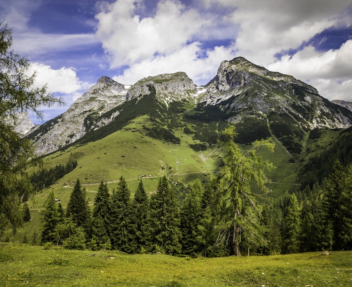 Bergpanorama Werfen, Region Tennengebirge, Salzburger Land | © Urlaub am Bauernhof / Bernd Suppan