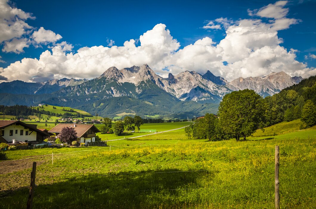 Örgenbauer Landschaft in Saalfelden, Salzburger Saalachtal | © Urlaub am Bauernhof in Salzburg / Bernd Suppan