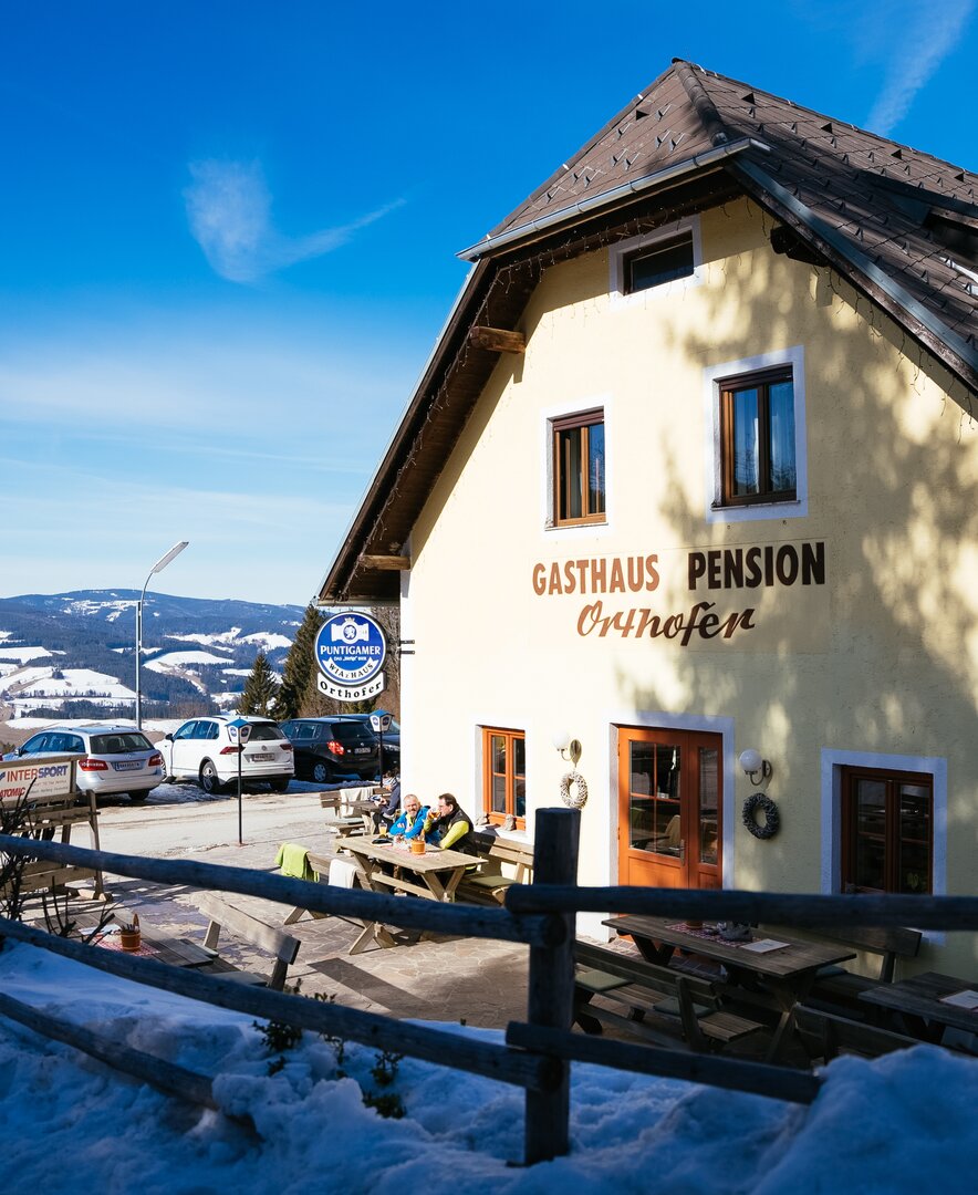 Außenaufnahme Gasthof - Pension - Urlaub am Bauernhof Orthofer | © Urlaub am Bauernhof Steiermark / Daniel Gollner