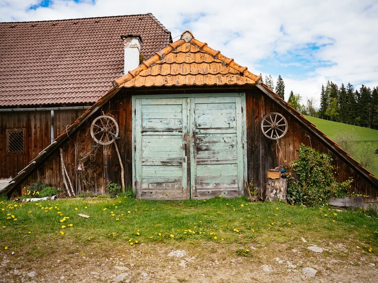 Zufahrt zur Tenne, Rossegger, Steiermark | © Urlaub am Bauernhof Steiermark | Daniel Gollner