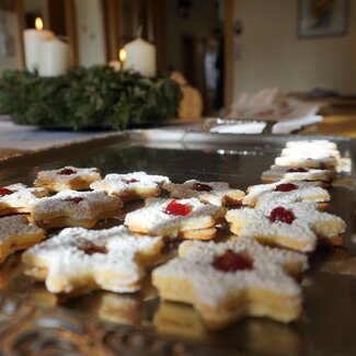 Weihnachtskekse backen am Bauernhof, Hoferpeter, Steiermark | © Urlaub am Bauernhof Steiermark | Katrin Rathmayr