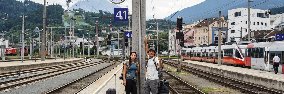 Innsbruck Hauptbahnhof | © Tirol Werbung, Rene Zangerl