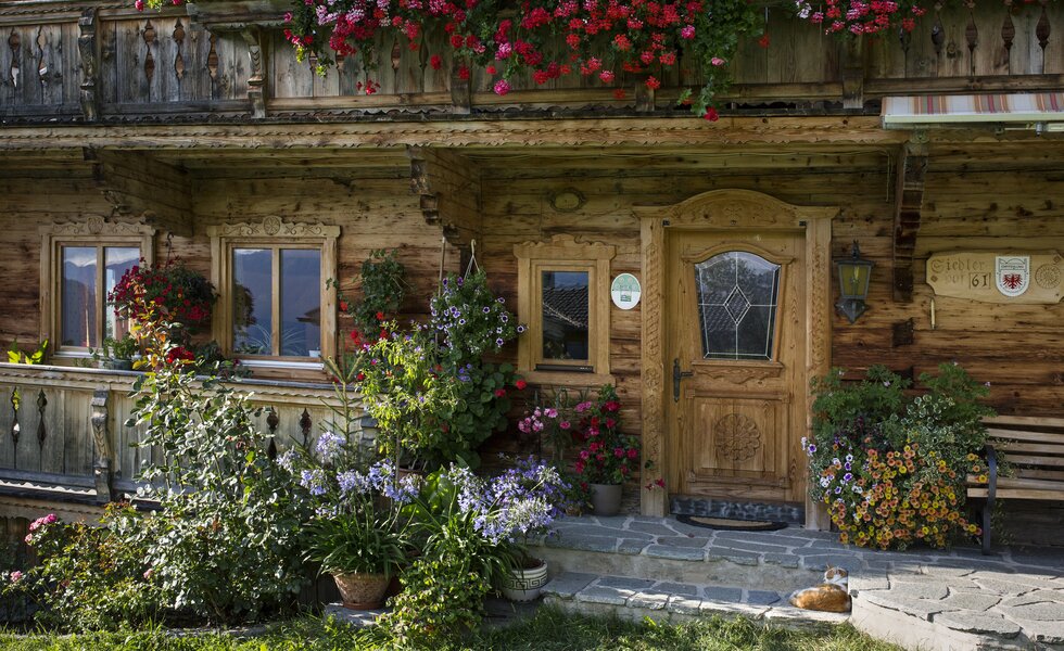 Außengarten | © Urlaub am Bauernhof Tirol