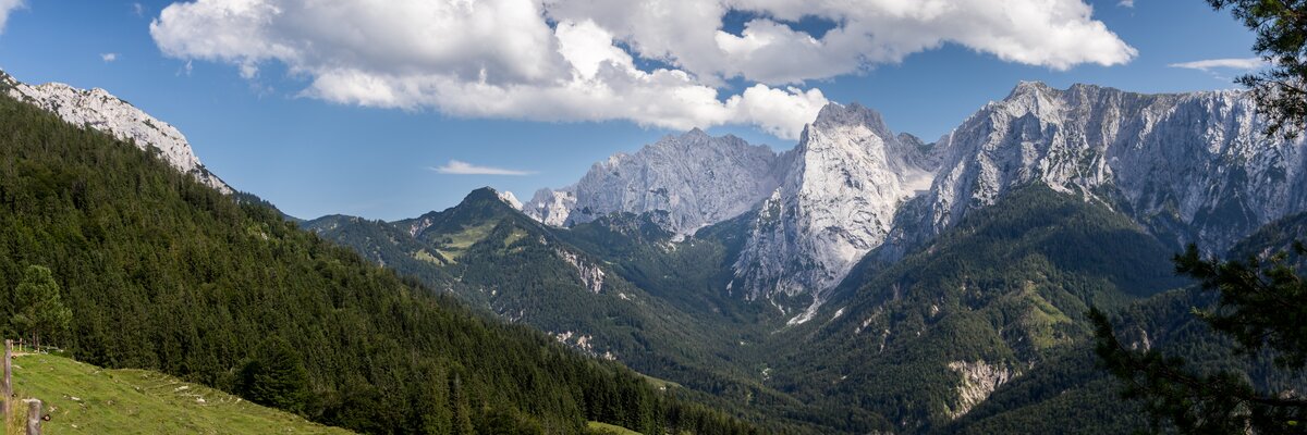 Erlebnisweg Kaisertal, Panorama | © TVB Kufsteinerland/ Sven Fotografiert