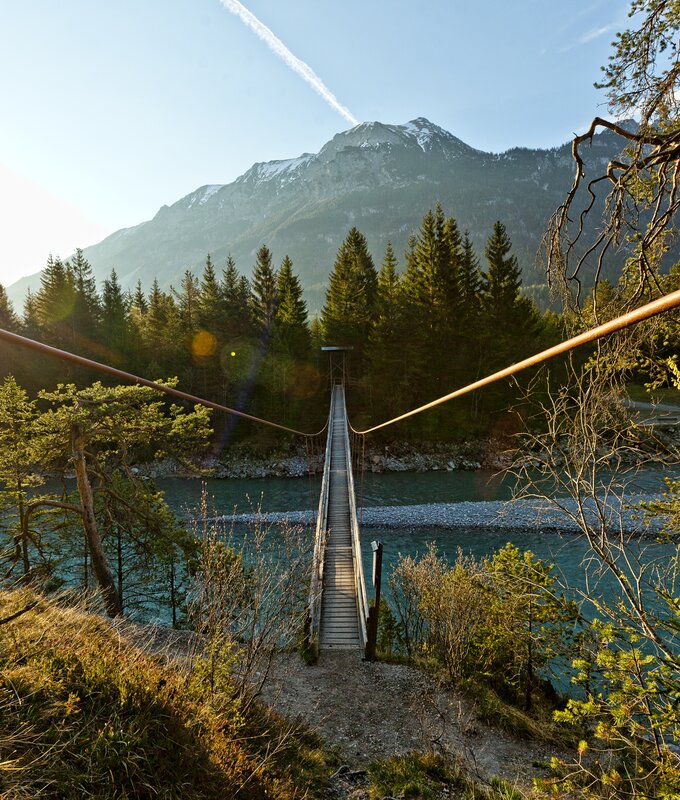 Holzgauer Hängebrücke | © Lechtal Tourismus/Robert Eder