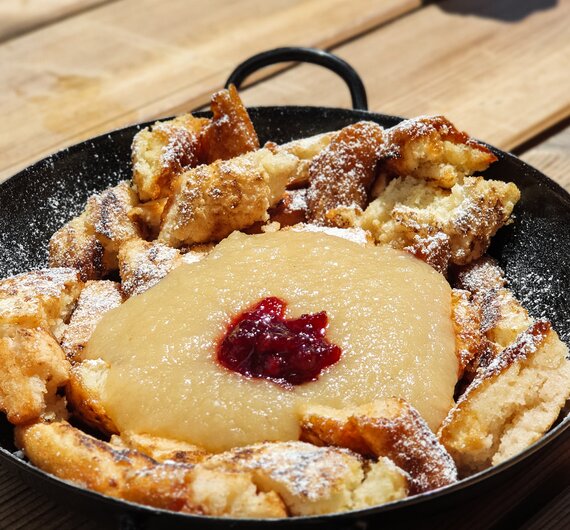 Kaiserschmarrn auf der Nördlinger Hütte | © Region Seefeld