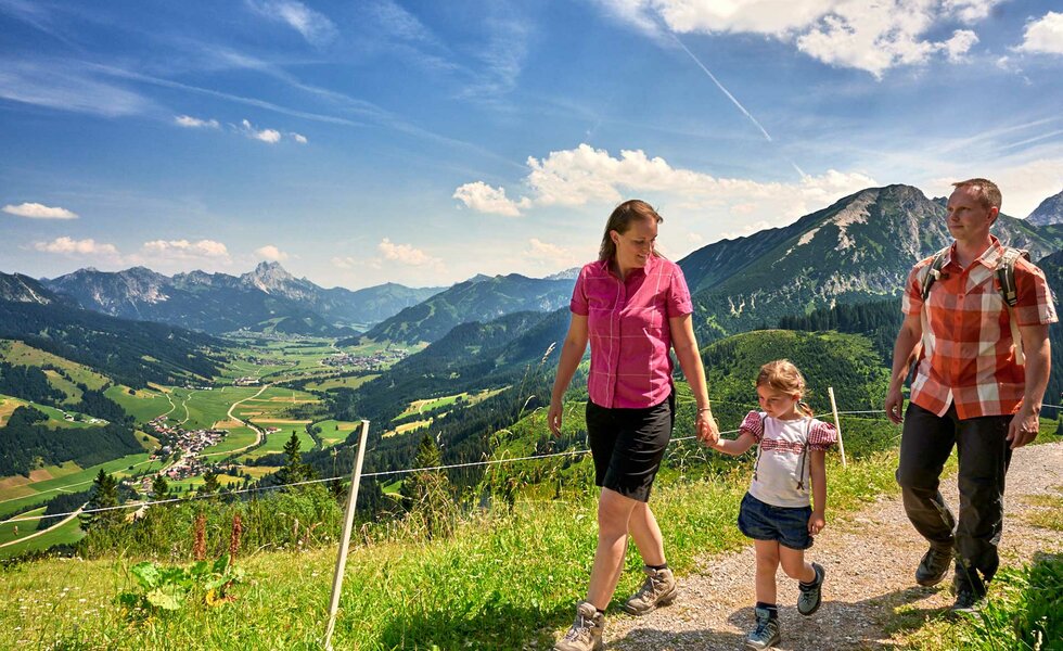 Familienwanderung | © TVB Tannheimer Tal/ Achim Meurer