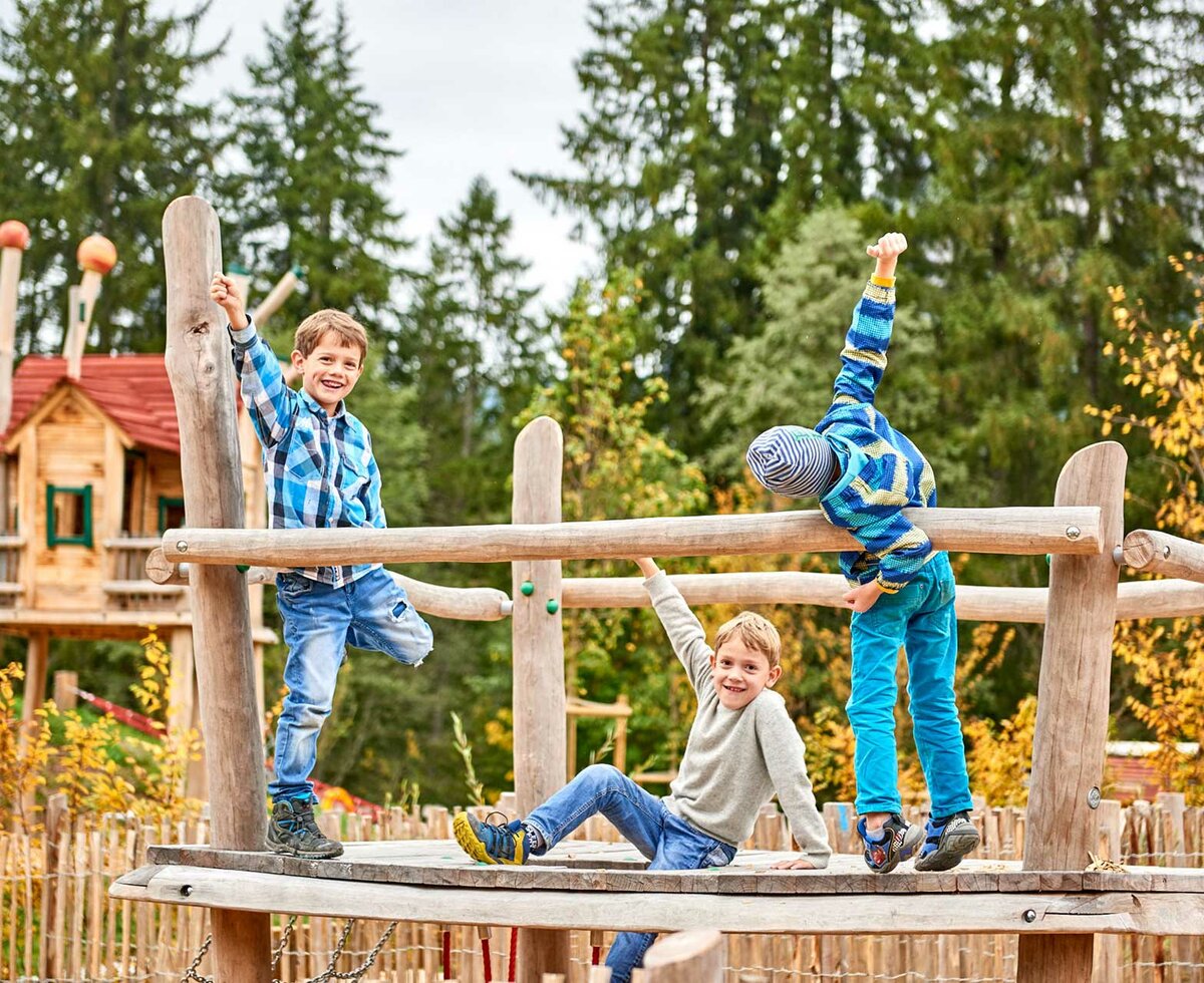 Kinder beim Spielen | © TVB Tannheimer Tal/ Achim Meurer