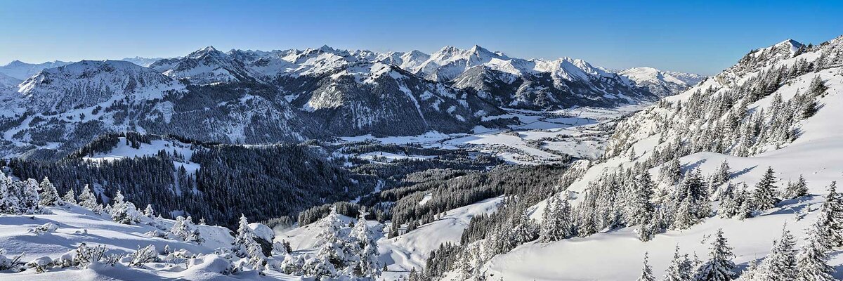 Schneelandschaft | © Urlaub am Bauernhof - TVB Tannheimer Tal/ Achim Meurer