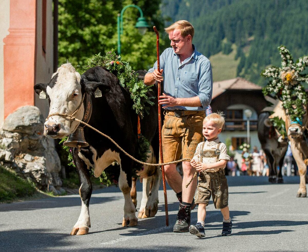 Almabtrieb Lermoos | © ©Tiroler Zugspitz Arena