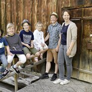 Familie Müller-Kofler, Ferienhütte Birihof | © Urlaub am Bauernhof Vorarlberg / Andrea Künk