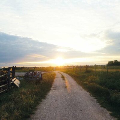 Sonnenuntergang am Sweet Wine Day