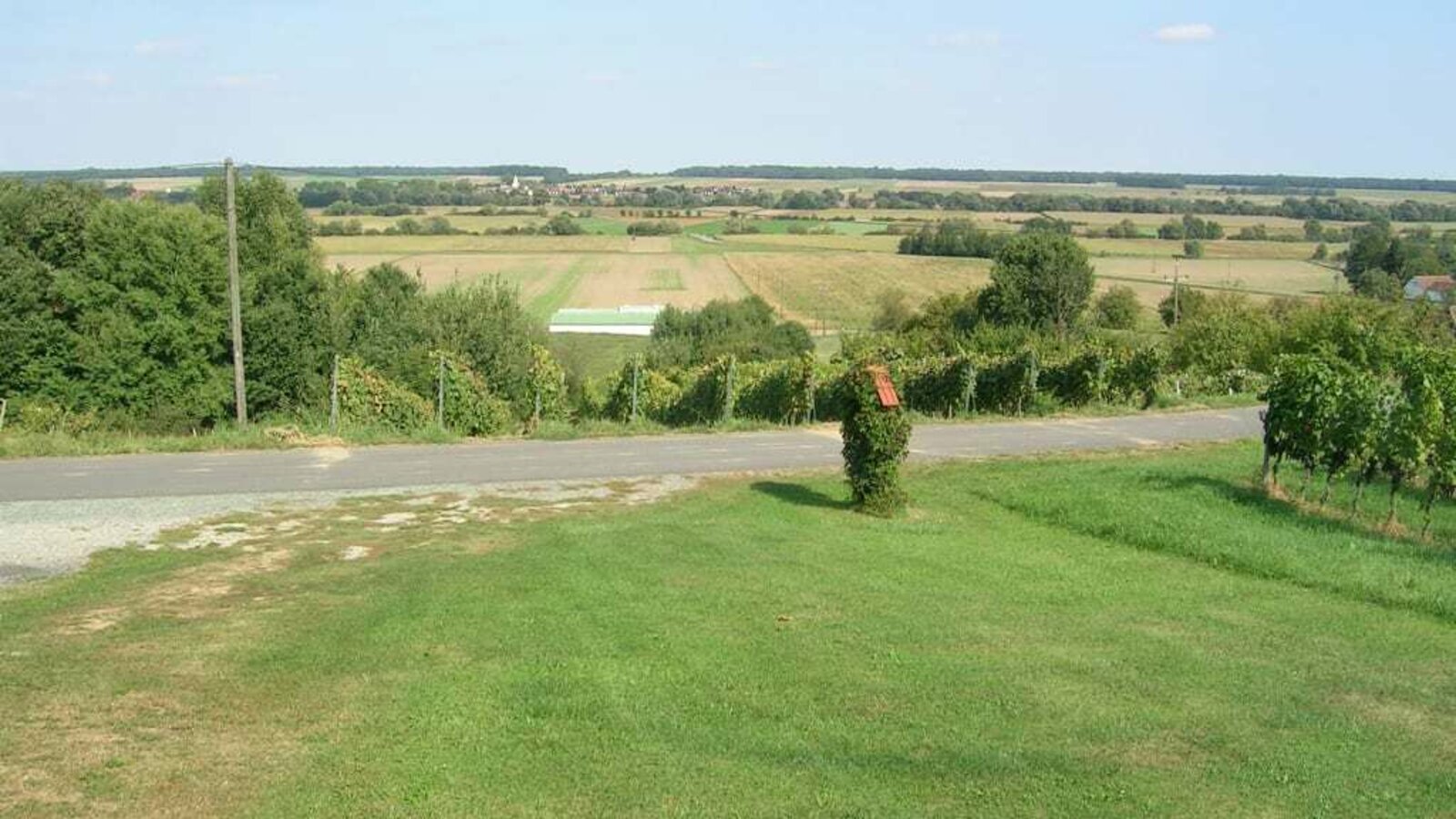 Ausblick in die Pannonische Tiefebene