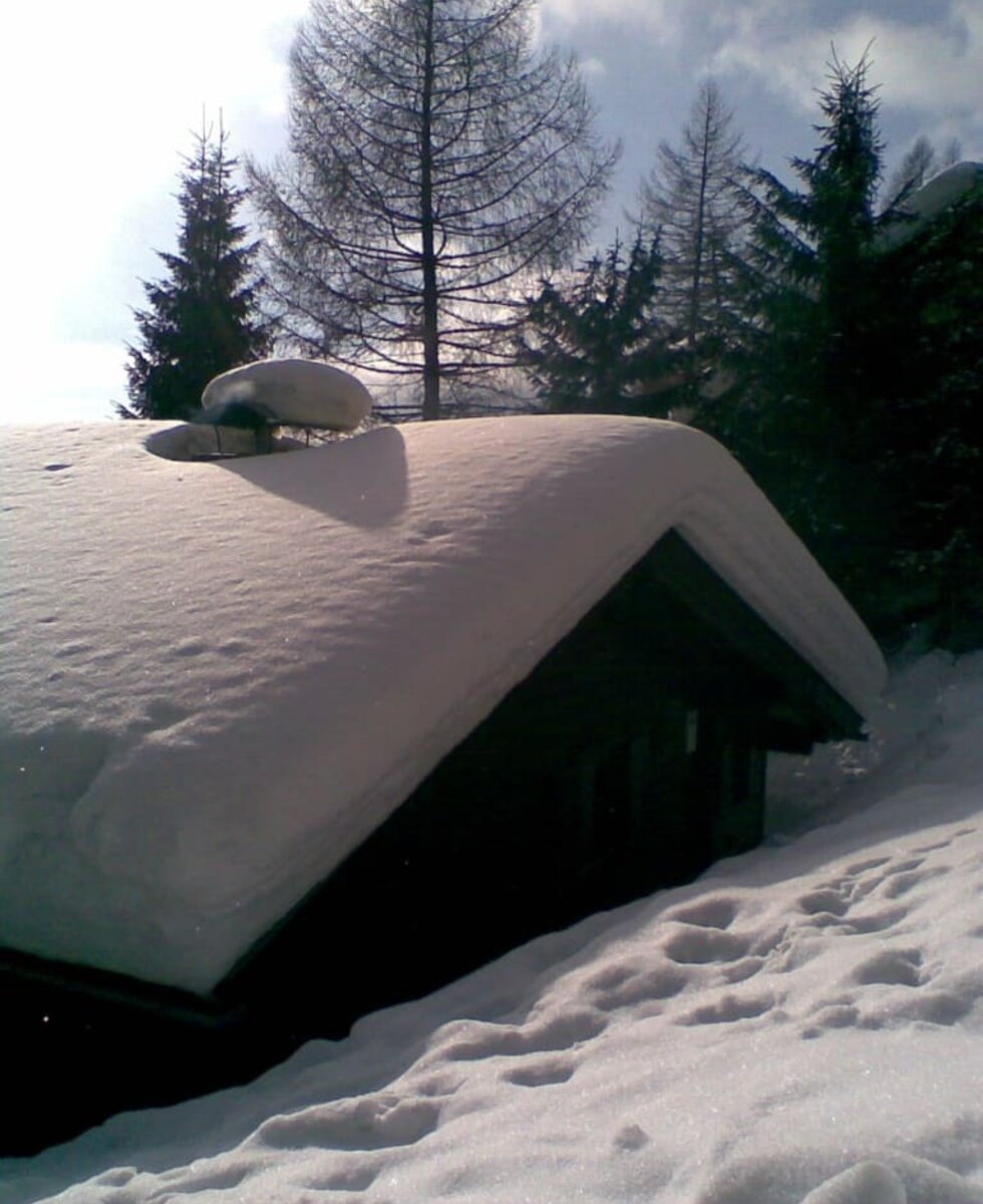 Hütte Winter