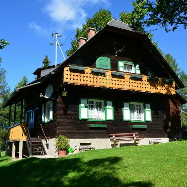 Ferienhaus im Sommer