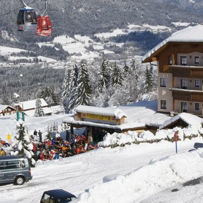 Ederhof im Winter - direkt an der Piste