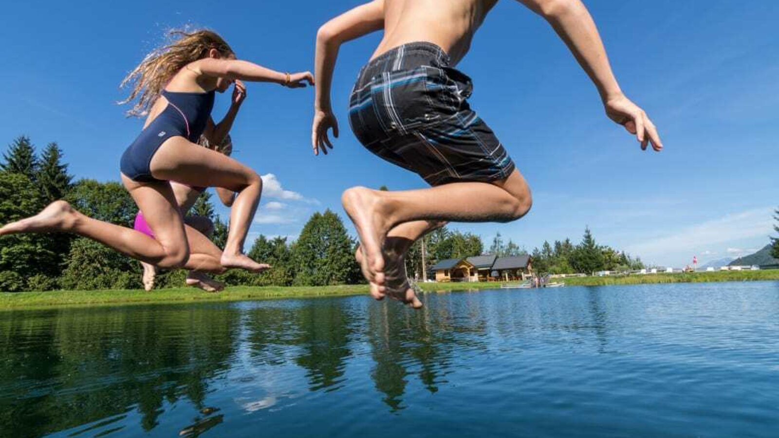 Unser kleiner Badesee - erfrischendes kühles Nass