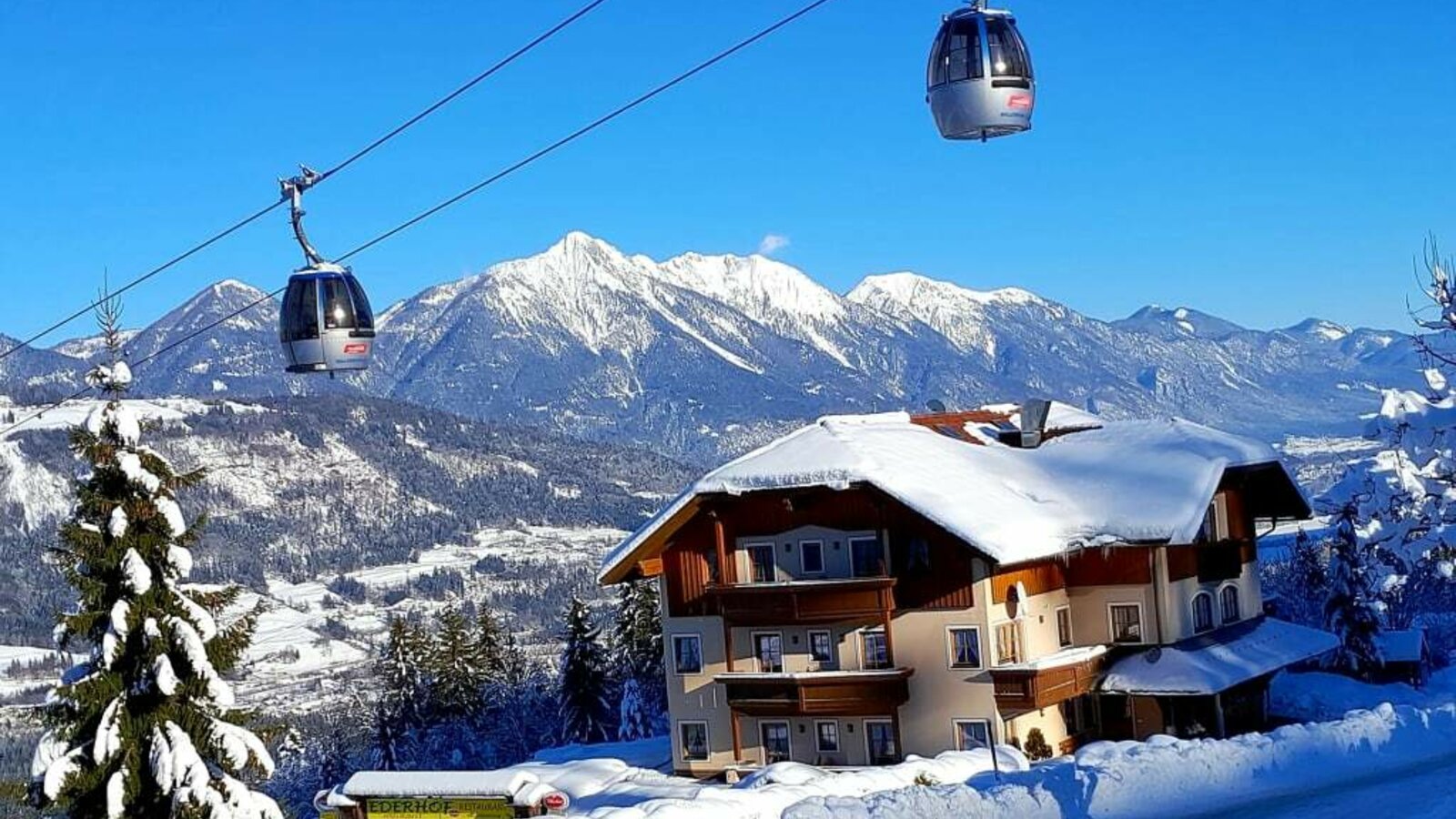 Ederhof im Schnee