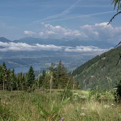 Blick von der Bacherhütte