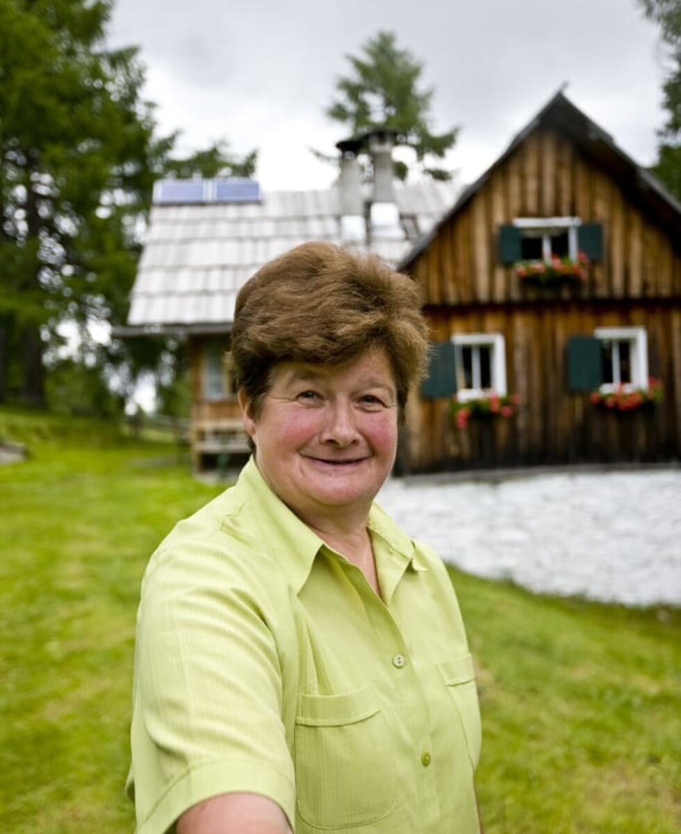 Bacherhütte mit Vermieterin